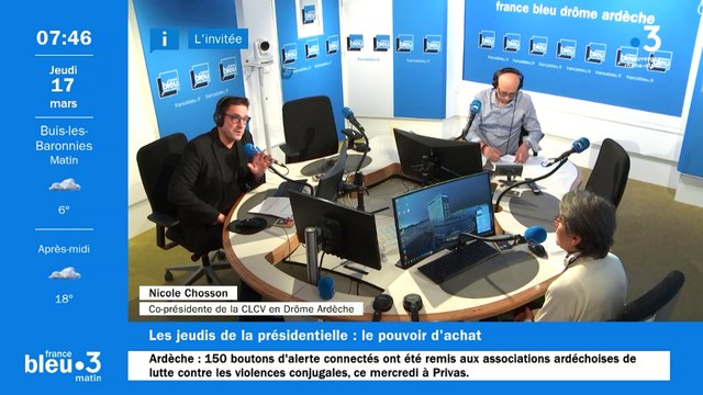Nicole Chosson, co-présidente de la CLCV en Drôme Ardèche