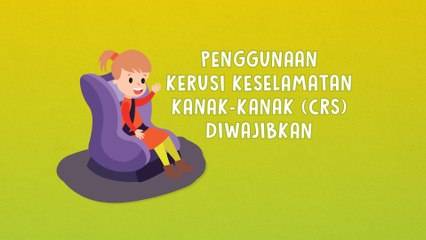 [INFOGRAFIK] Penggunaan kerusi keselamatan kanak-kanak (CRS) diwajibkan