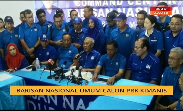 Barisan Nasional umum calon PRK Kimanis