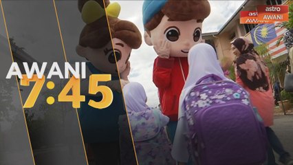 Omar & Hana sambut kehadiran murid pada hari pertama ke sekolah