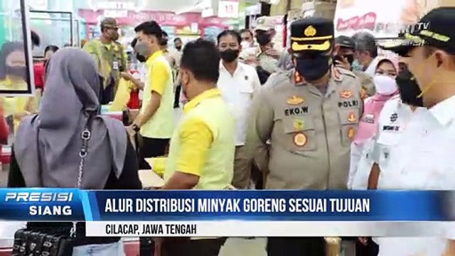 Kapolres Cilacap Cek Gudang Distributor Minyak Goreng