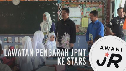 #AWANIJr: Lawatan Pengarah JPNT ke STARS