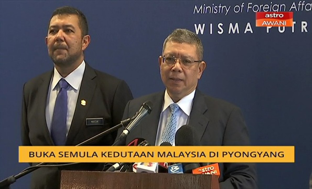Buka semula kedutaan Malaysia di Pyongyang