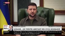 Guerre en Ukraine - L'Ukraine accuse la Russie d'avoir bombardé un théâtre dans lequel 