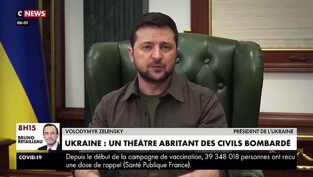Guerre en Ukraine - L'Ukraine accuse la Russie d'avoir bombardé un théâtre dans lequel plus d'un millier de civils s'étaient réfugiés, mais la Russie parle de mensonges
