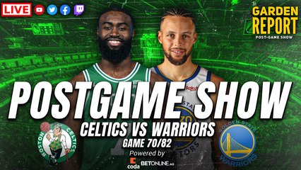 Garden Report: Curry Injured, Celtics Beat Warriors 110-88