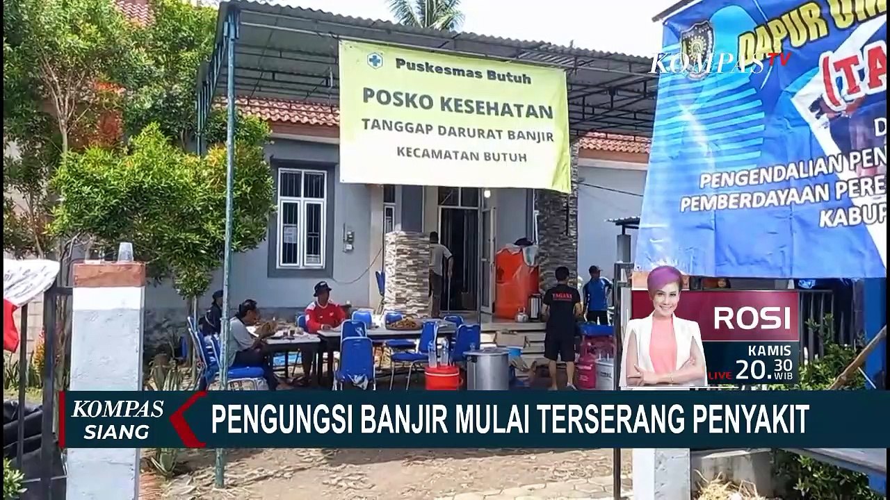 3 Hari Sejak Banjir di Purworejo, Para Pengungsi Mulai Mengeluh Sakit Flu dan Pegal-Pegal