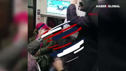 Topkapı tramvayında yaşanan yol verme kavgası kamerada