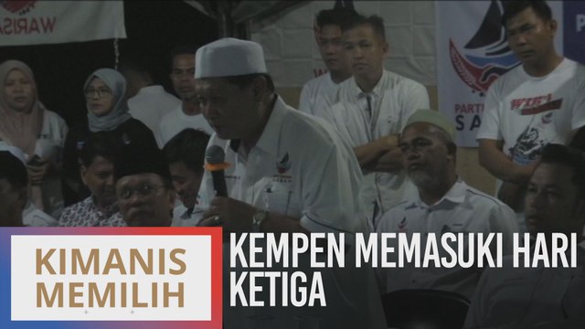 PRK Kimanis: Kempen memasuki hari ketiga
