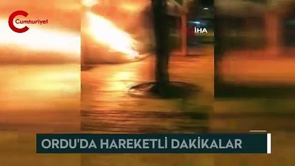 Ayakkabı dükkanı yangında kullanılamaz hale geldi