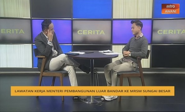 Cerita Sebalik Berita: Lawatan kerja Menteri Pembangunan Luar Bandar ke MRSM Sungai Besar