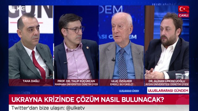 Uluslararası Gündem - Uluç Özülker | Talip Küçükcan | Alihan Limoncuoğlu | Burak Çalışkan | 16 Mart 2022