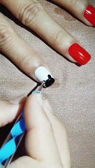 DIY Creative nail art How to draw mickey mouse for beginners very easy and simple