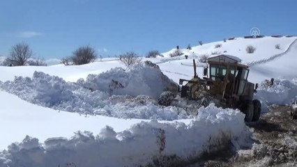 Kar yağışı hayatı olumsuz etkiledi