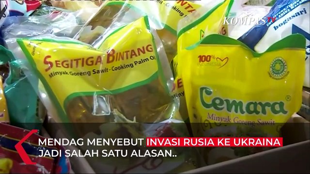 Mendag Sebut Invasi Rusia ke Ukraina Jadi Penyebab Harga Minyak Goreng Mahal