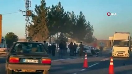 Şanlıurfa'da trafik kazası: 1 ölü, 3 yaralı