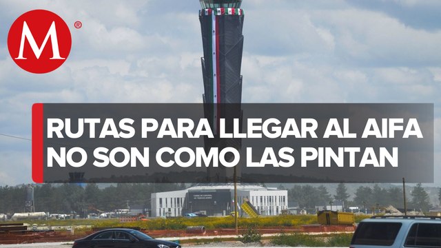 ¿Dónde está y cómo llegar al aeropuerto de Santa Lucía? Éstas son las rutas al AIFA