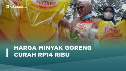 Resmi Cabut HET, Harga Minyak Goreng Curah Seliter Menjadi Rp14 Ribu | Katadata Indonesia