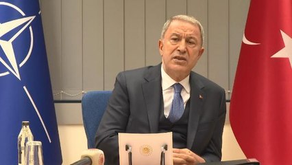 Bakan Akar NATO Karargahı'nda Ukrayna'daki son durumu değerlendirdi