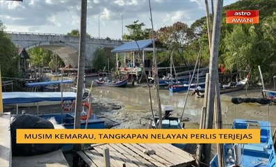 Musim kemarau, tangkapan nelayan Perlis terjejas