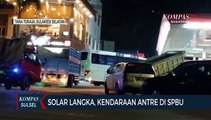 Solar Langka, Kendaraan Antre Di SPBU