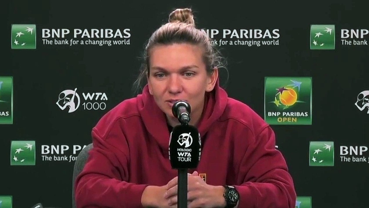 WTA - Indian Wells 2022 - Simona Halep : "It will be a battle against Iga Swiatek"