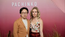 Jimmy O. Yang, Brianne Kimmel attend the Apple’s “Pachinko” global premiere in Los Angeles