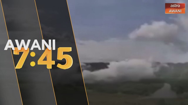 Perkembangan letusan Gunung Berapi Taal