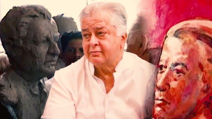 Shashi Kapoor Modelling At Old Age For Sketching Portrait | Flashback Video