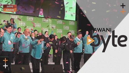#AWANIbyte: Tsai Ing-Wen kekal Presiden selepas menang pilihan raya Taiwan