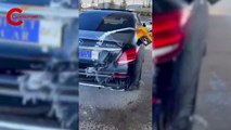 Sosyal medyanın gündeminde: Arabasını benzinle yıkadı, alkolle parlattı
