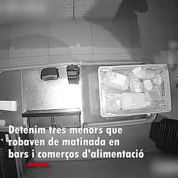Detenidos tres menores por saquear comercios en Nou Barris