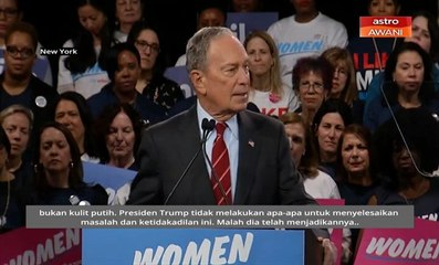 Michael Bloomberg: Trump didakwa tidak peduli kebajikan wanita