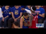 KCP amusingly asks Steph to leave game after dominating Wizards