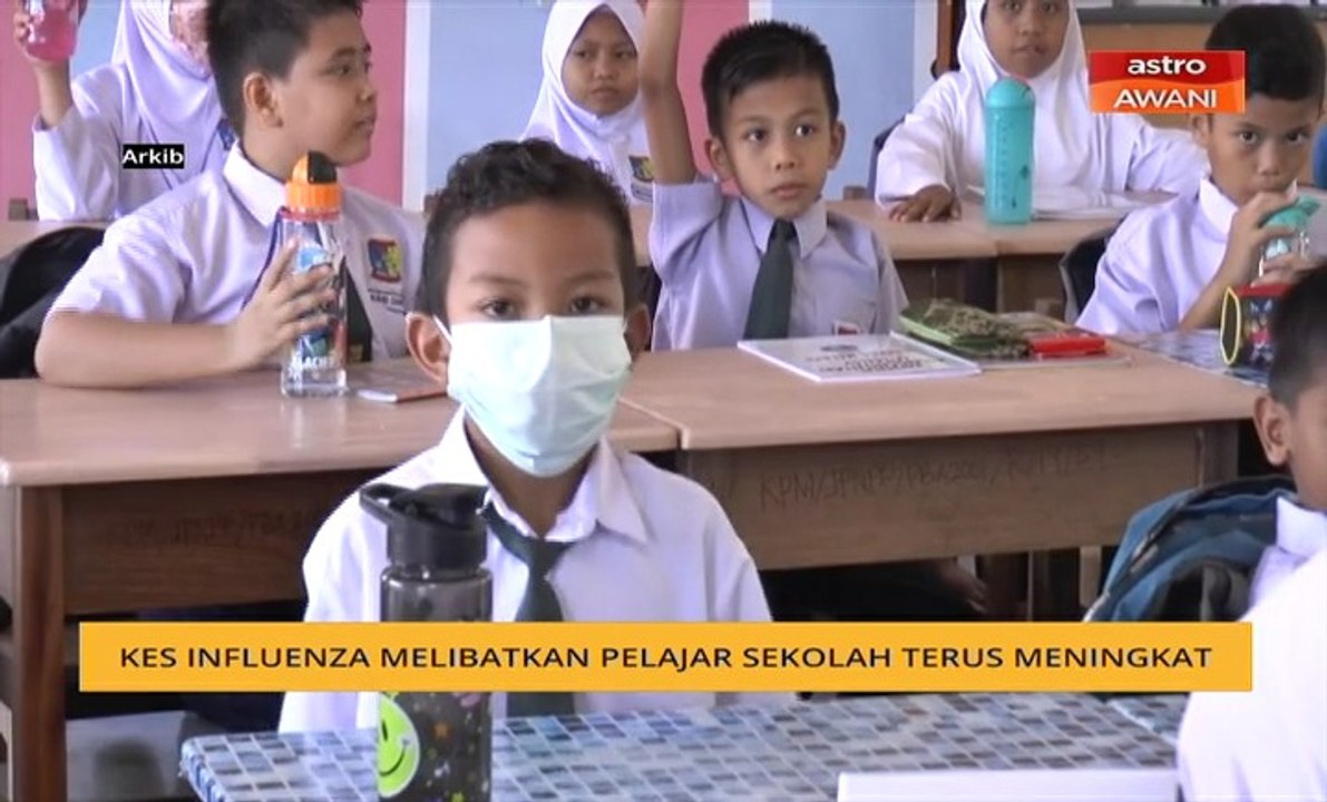 Kes influenza melibatkan pelajar sekolah terus meningkat