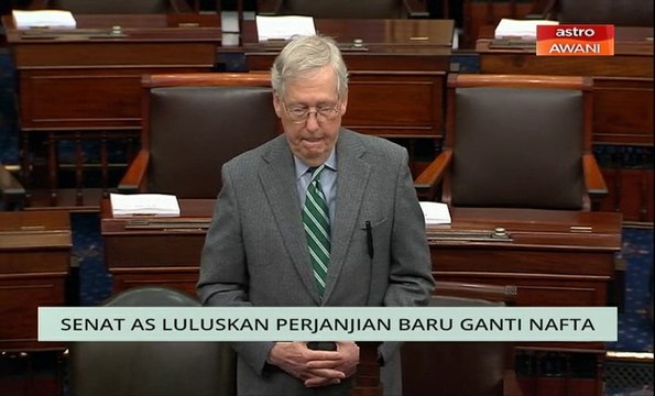 Niaga AWANI: Senat AS luluskan perjanjian baru ganti NAFTA