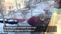 Şaşkına çeviren balık hırsızlığı! 'Kılçıkları boğazlarına batsın'