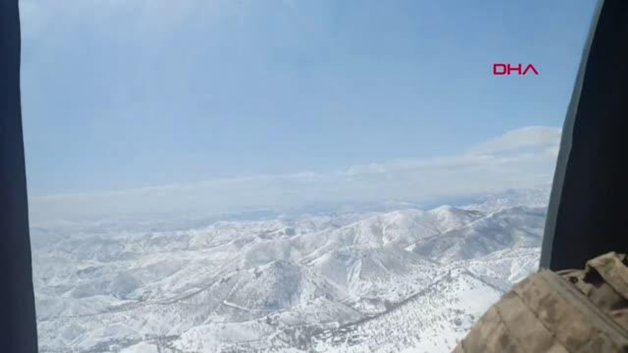 Son dakika haberi... JANDARMA, KANSER HASTASINI SIRTINDA HELİKOPTERE TAŞIDI