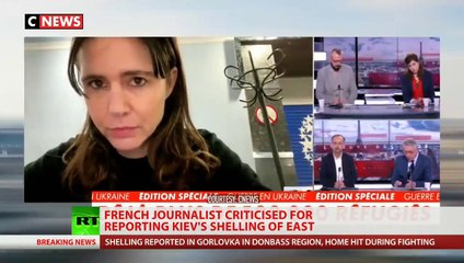 Periodista francesa denuncia que gobierno ucraniano bombardea a su propia población