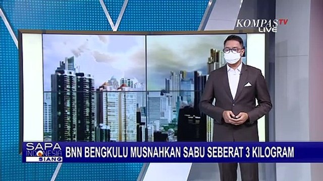 BNN Bengkulu Musnahkan Sabu 3 Kg dari Tersangka AL, Seorang Kurir Penyelundupan Sabu
