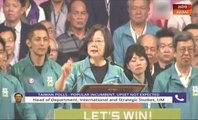 Consider This: Taiwan Polls - Popular Incumbent, Upset Not Expected