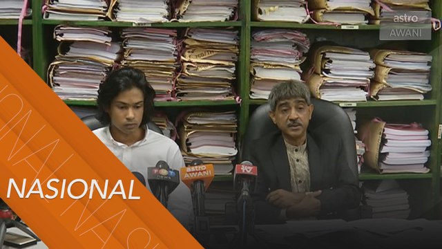 Sidang media oleh Muhammed Yusoff Rawther bersama peguam Haniff Khatri