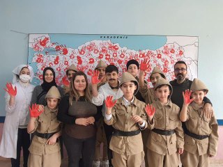 Öğrencilerden "Çanakkale" klibi