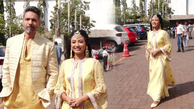 Spy Bahu Holi Special पर ऐसे पहुंची Nima यानी की Surbhi Das और Iqbal Khan | FilmiBeat