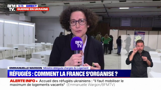 Emmanuelle Wargon, ministre du Logement: Il faut mobiliser des logements vacants pour les réfugiés ukrainiens