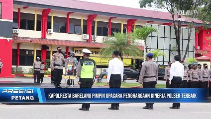 Kapolresta Barelang Beri Penghargaan kepada Polsek Terbaik