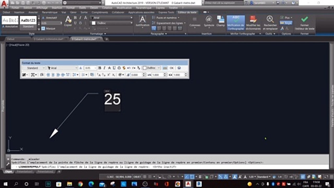 Etape 15-2 - Style de ligne de repère multiple annotatif