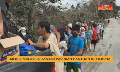Letusan gunung berapi Taal: Mercy Malaysia hantar pasukan bantuan ke Filipina