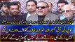 Karachi: PTI leader Aamir Liaquat Hussain And Governor Sindh Imran Ismail Talks To Media
