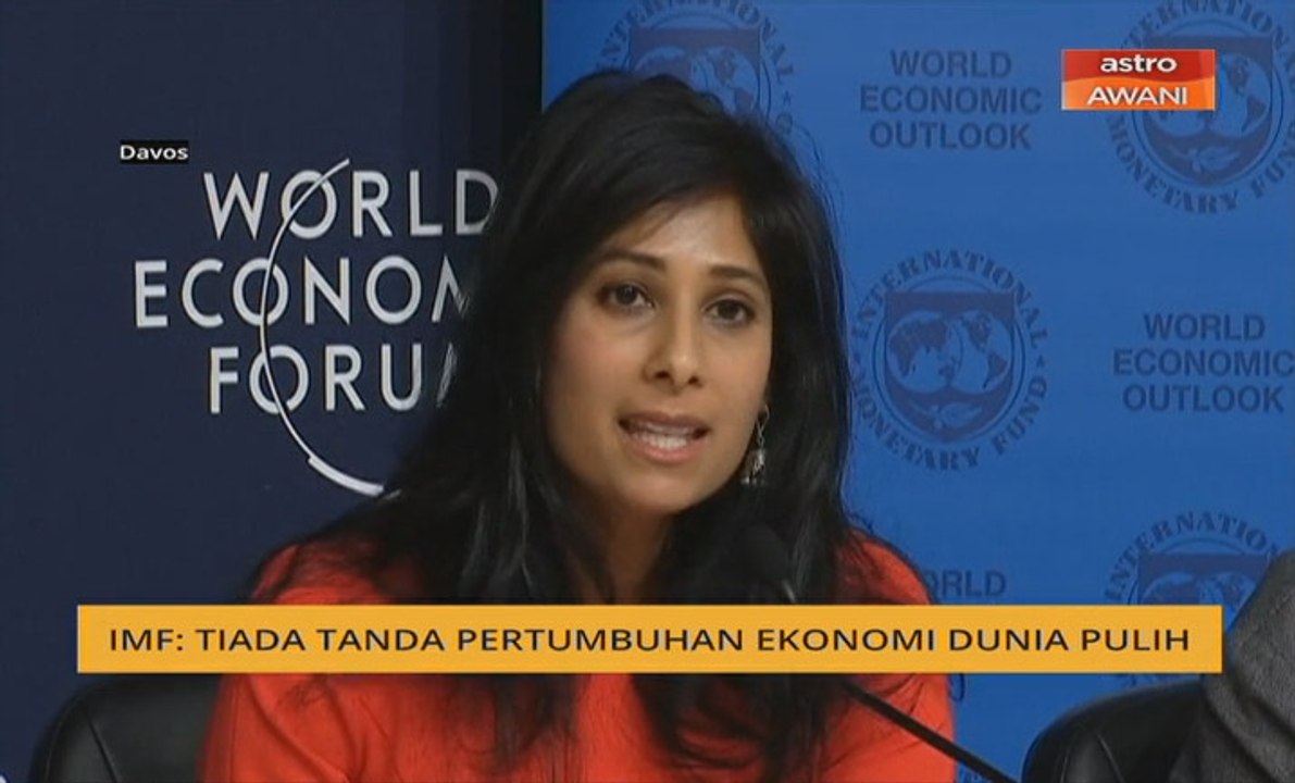IMF: Tiada tanda pertumbuhan ekonomi dunia pulih